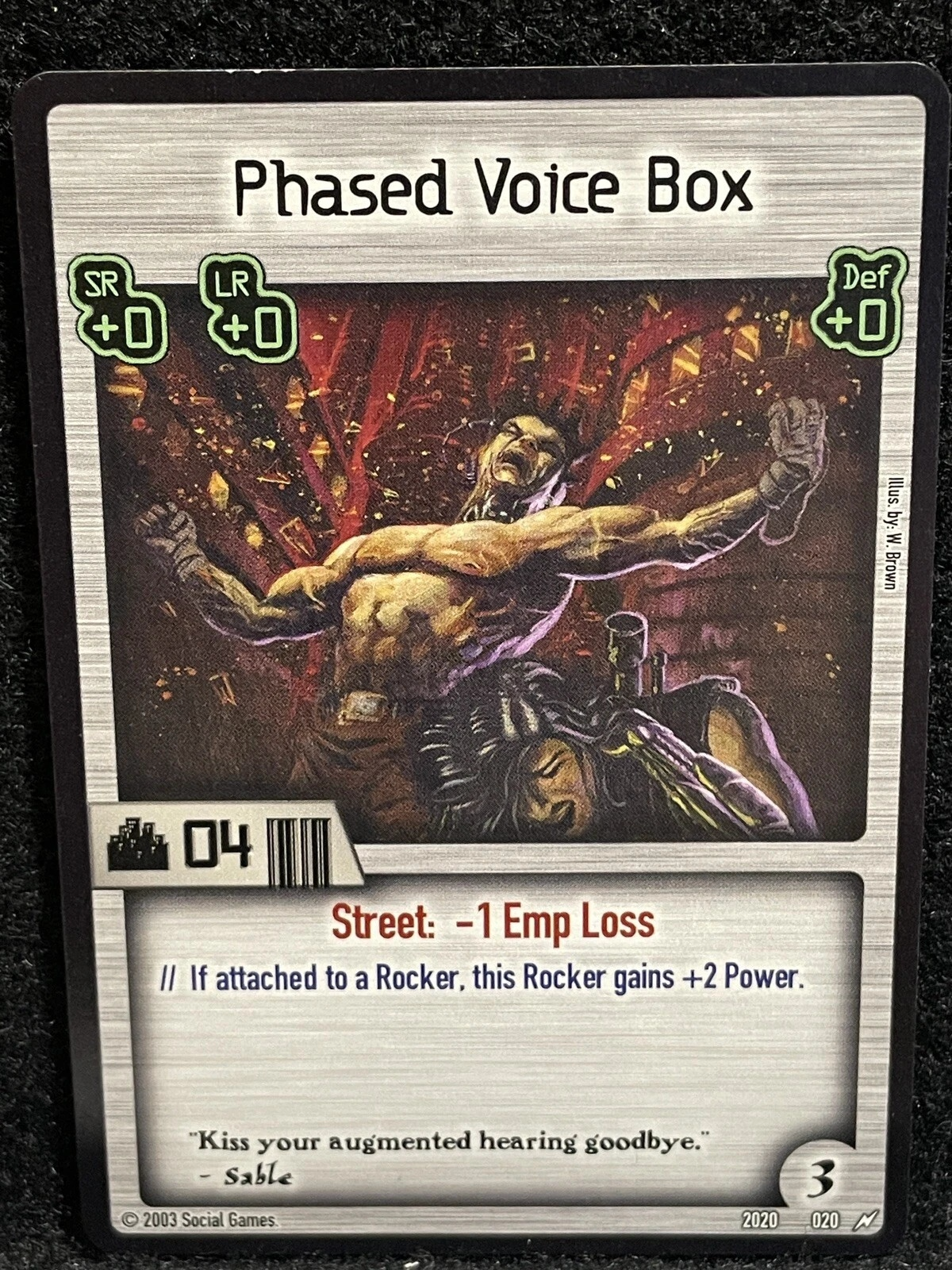 Phased Voice Box Card