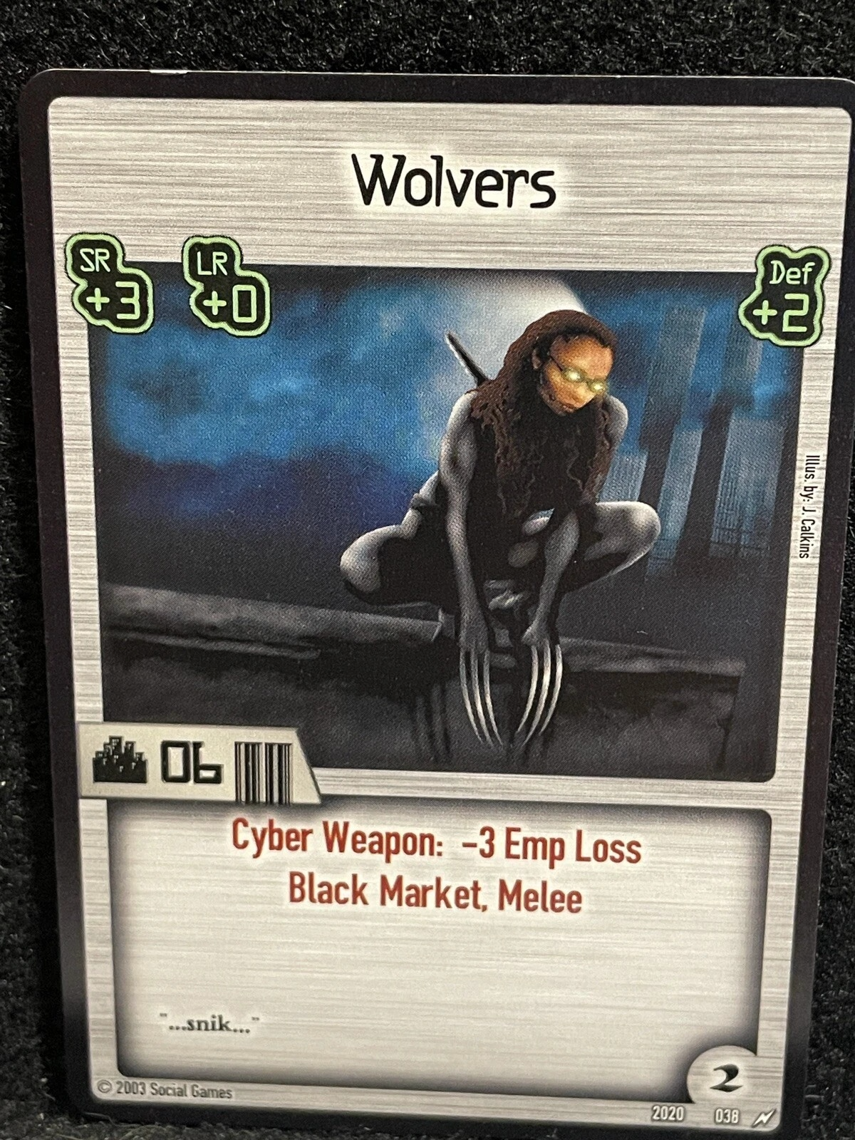 Wolvers Card