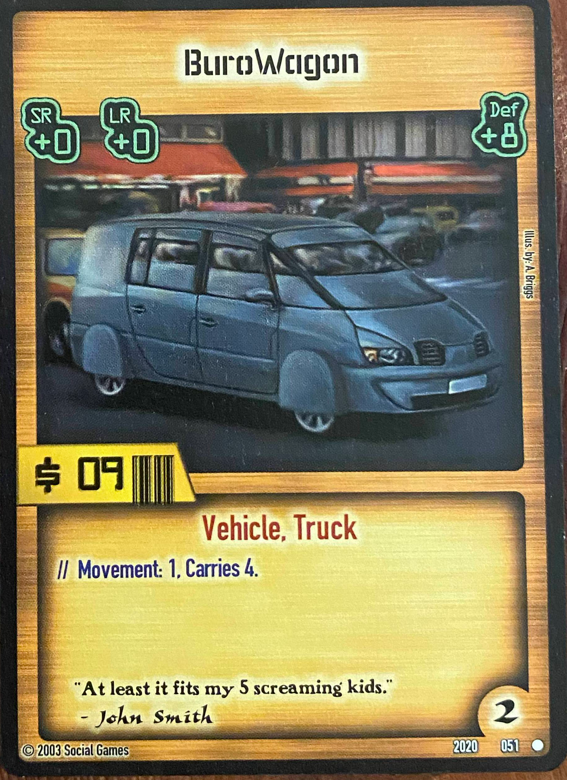BuroWagon Card