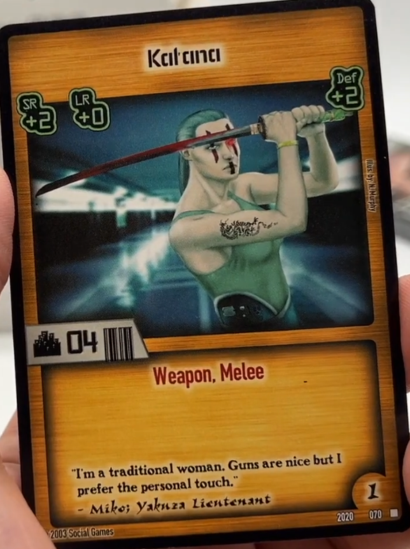 Katana Card