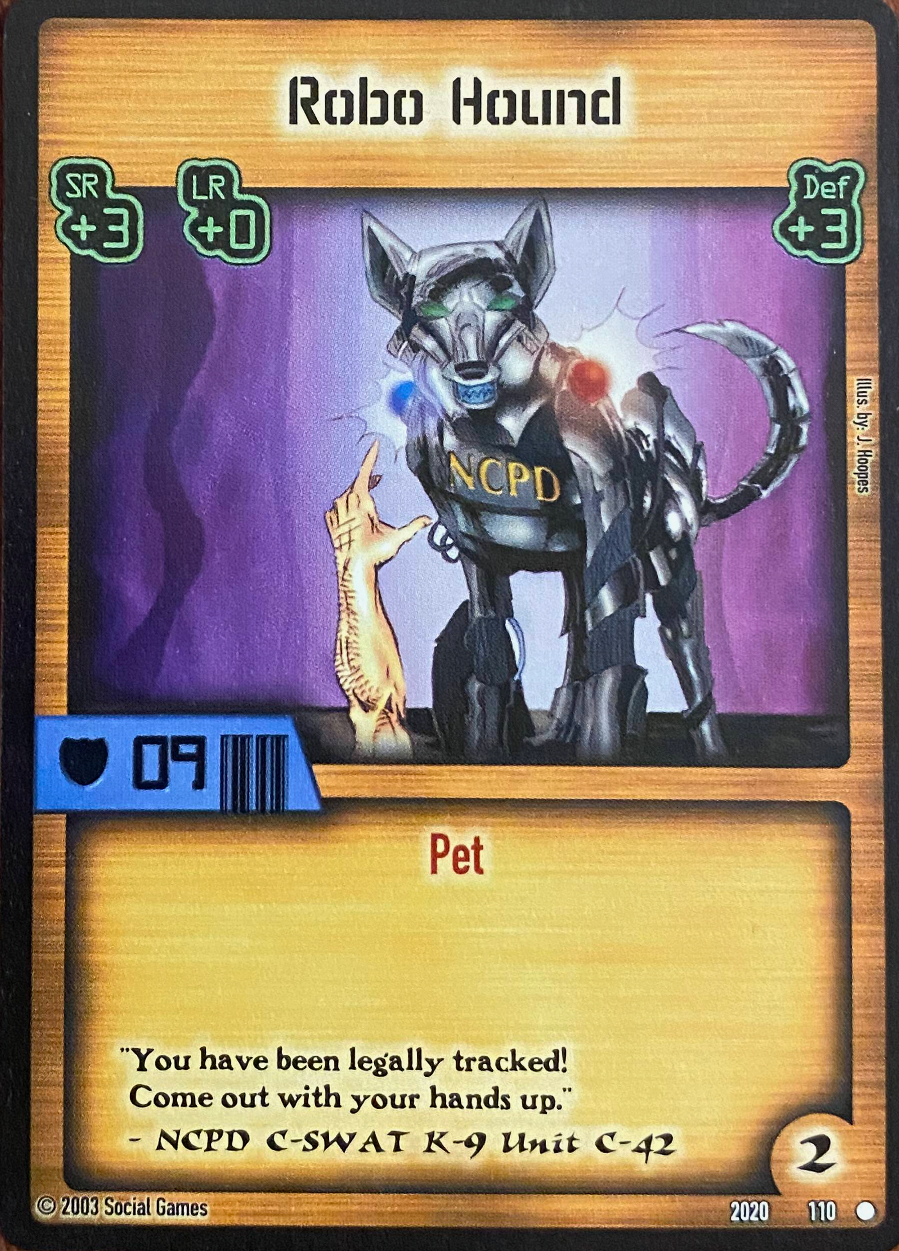 Robo Hound Card