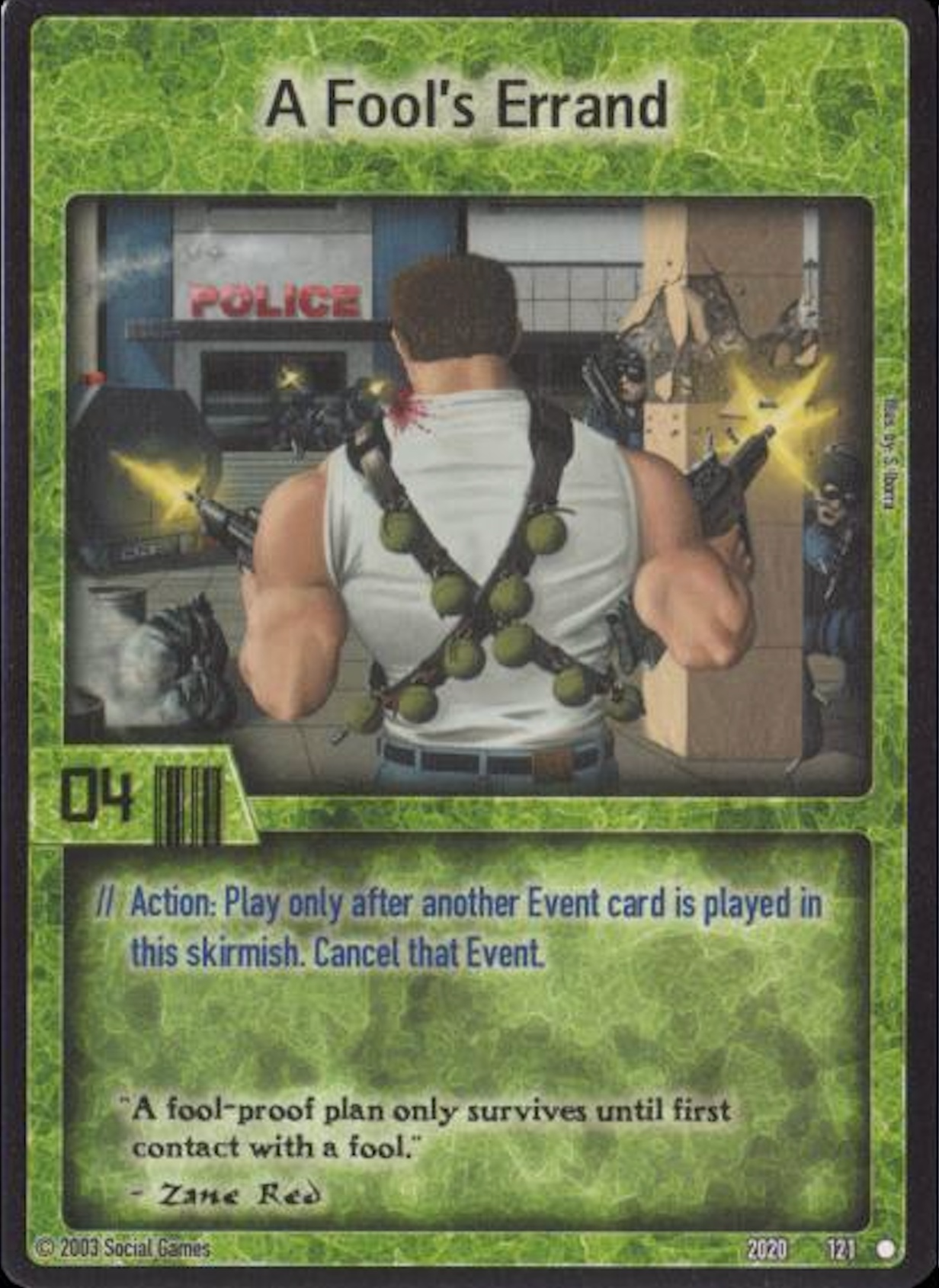 A Fool's Errand Card