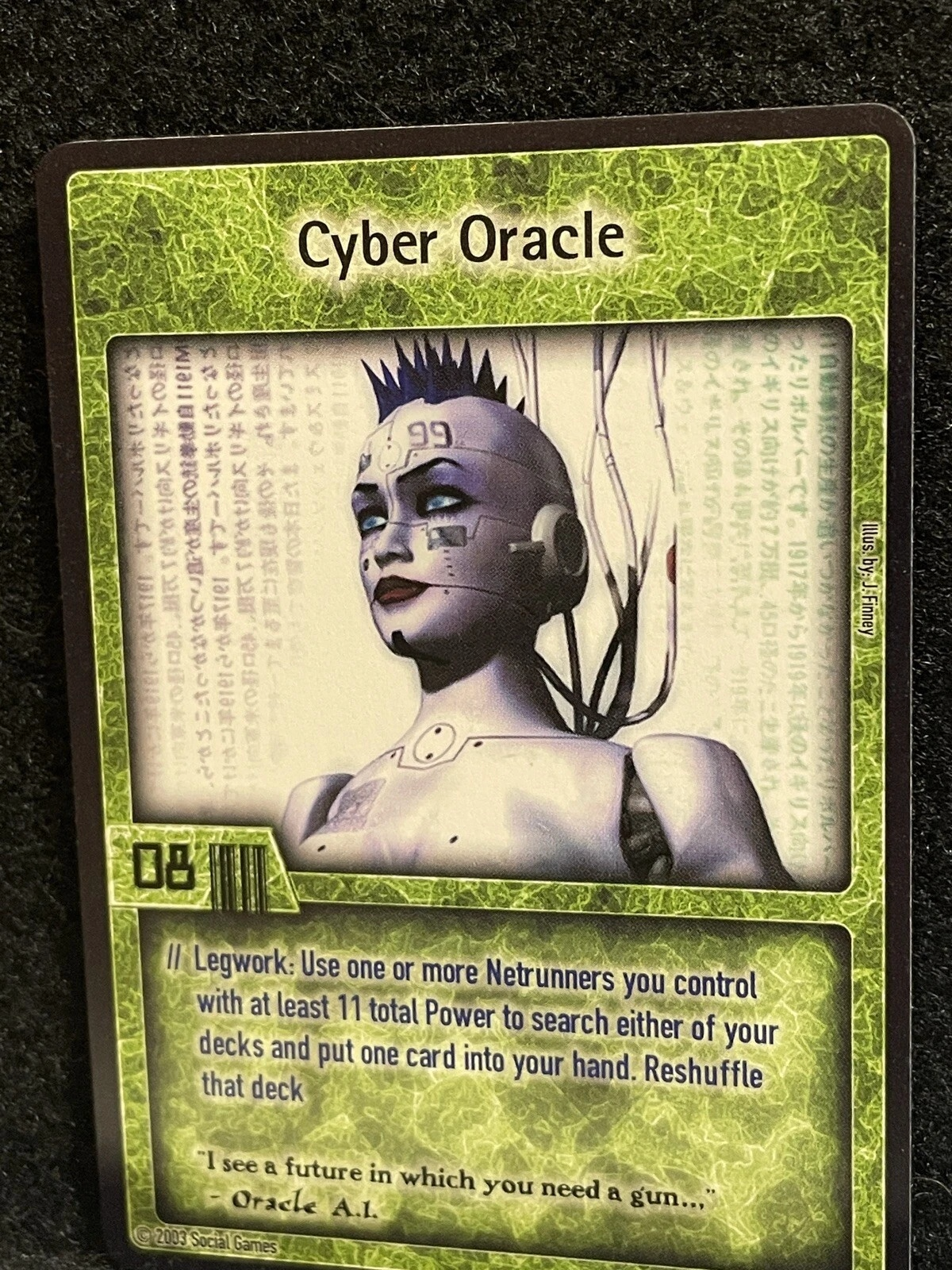 Cyber Oracle Card