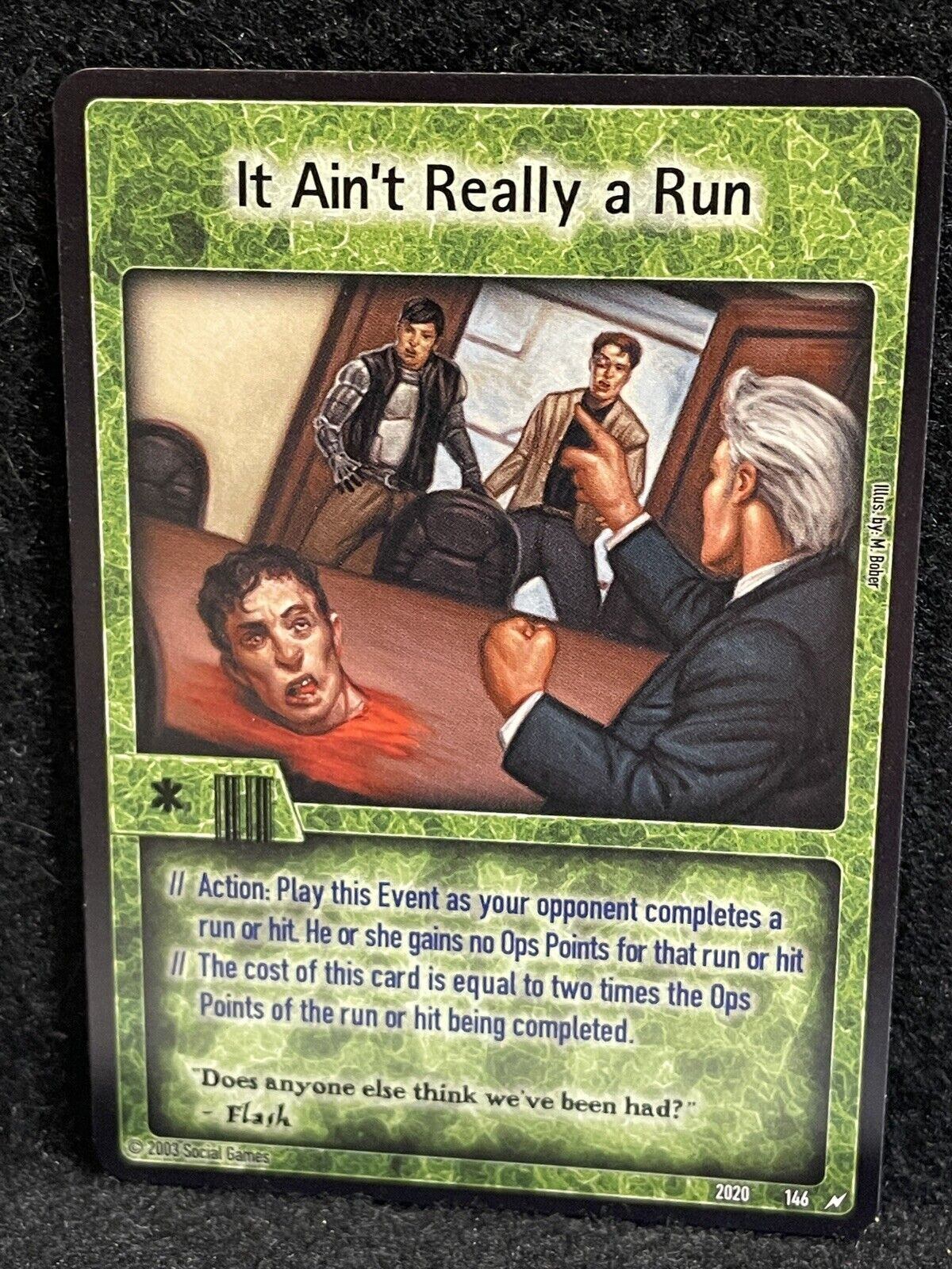 It Ain't Really a Run Card