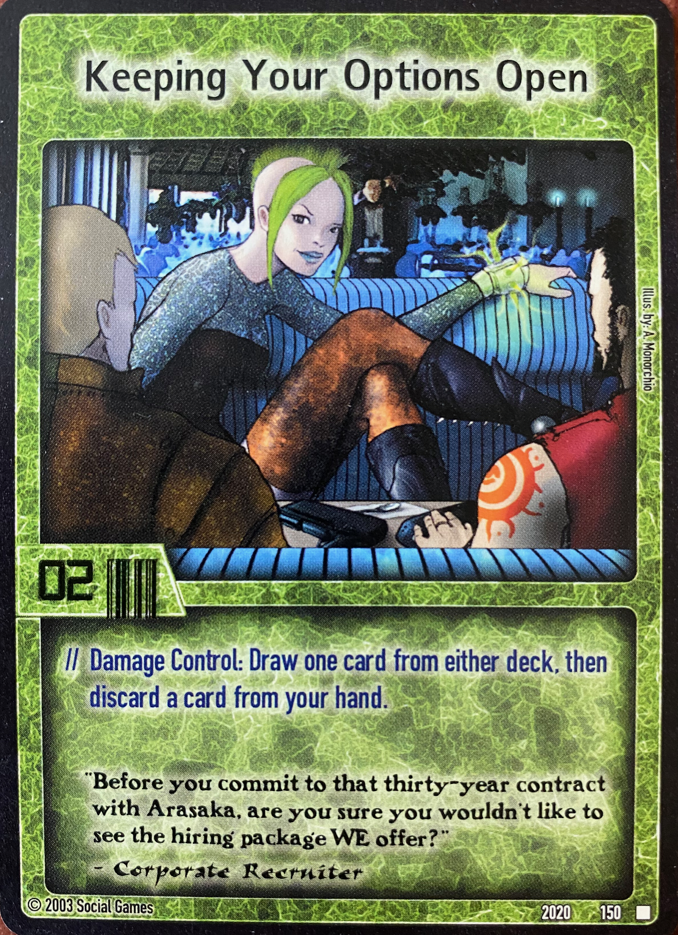 Keeping Your Options Open Card