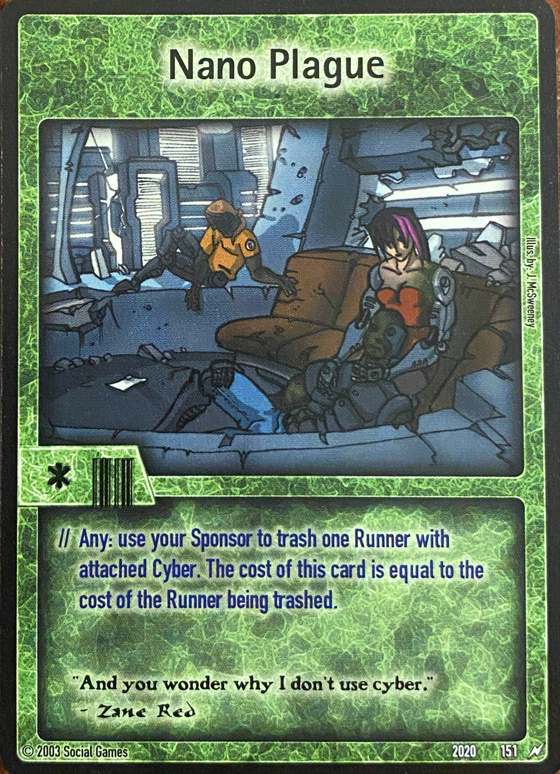 Nano Plague Card