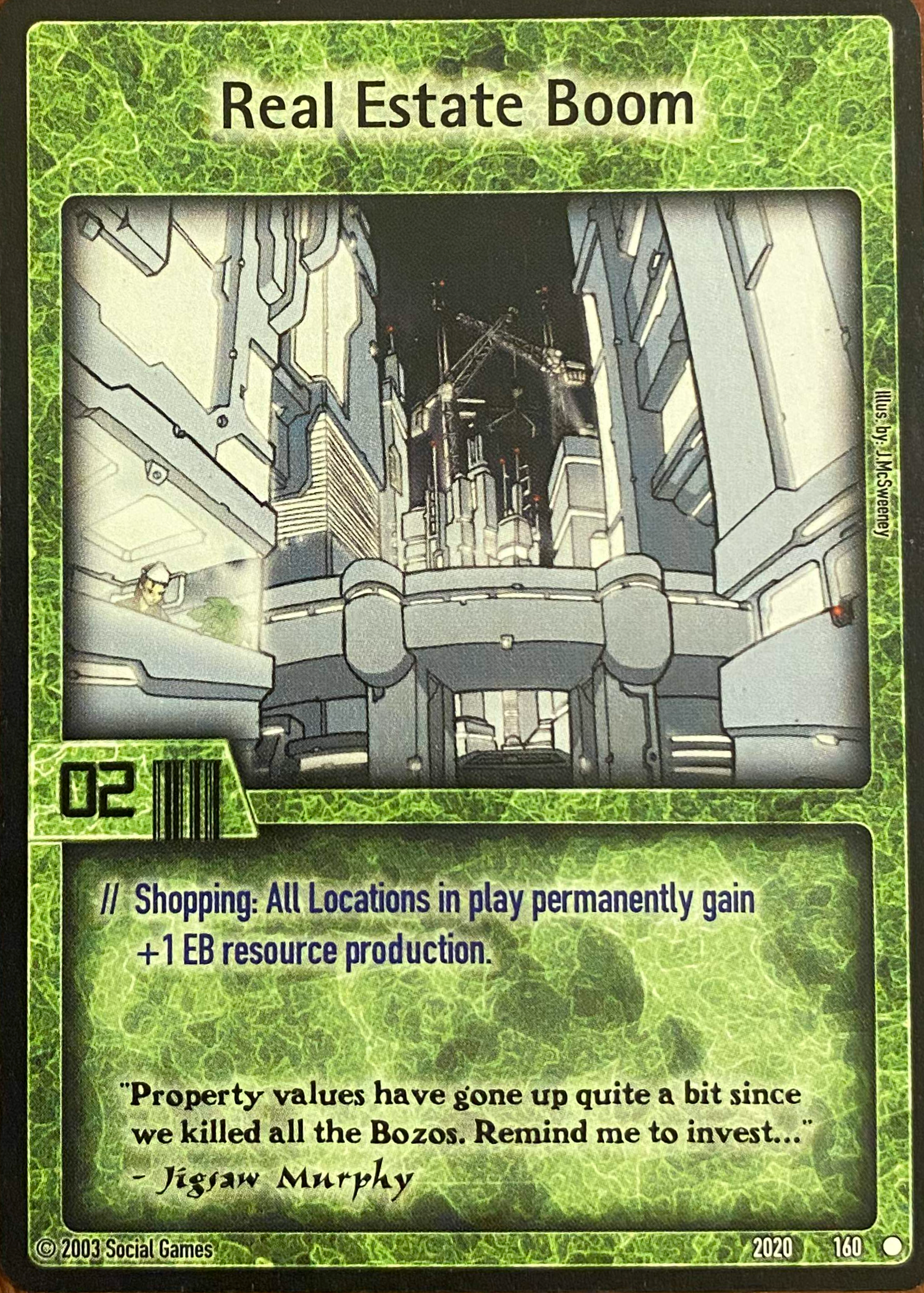 Real Estate Boom Card