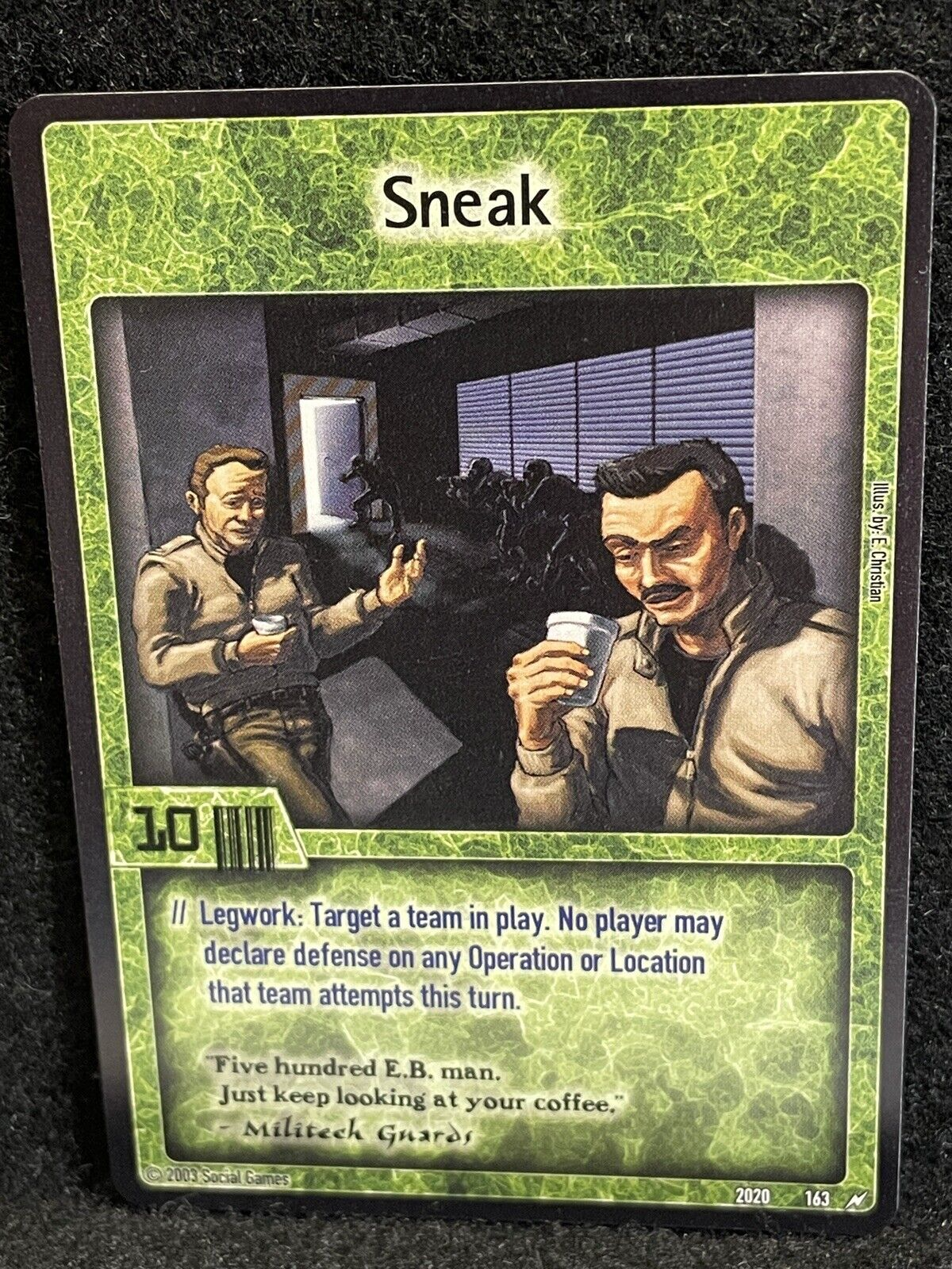 Sneak Card
