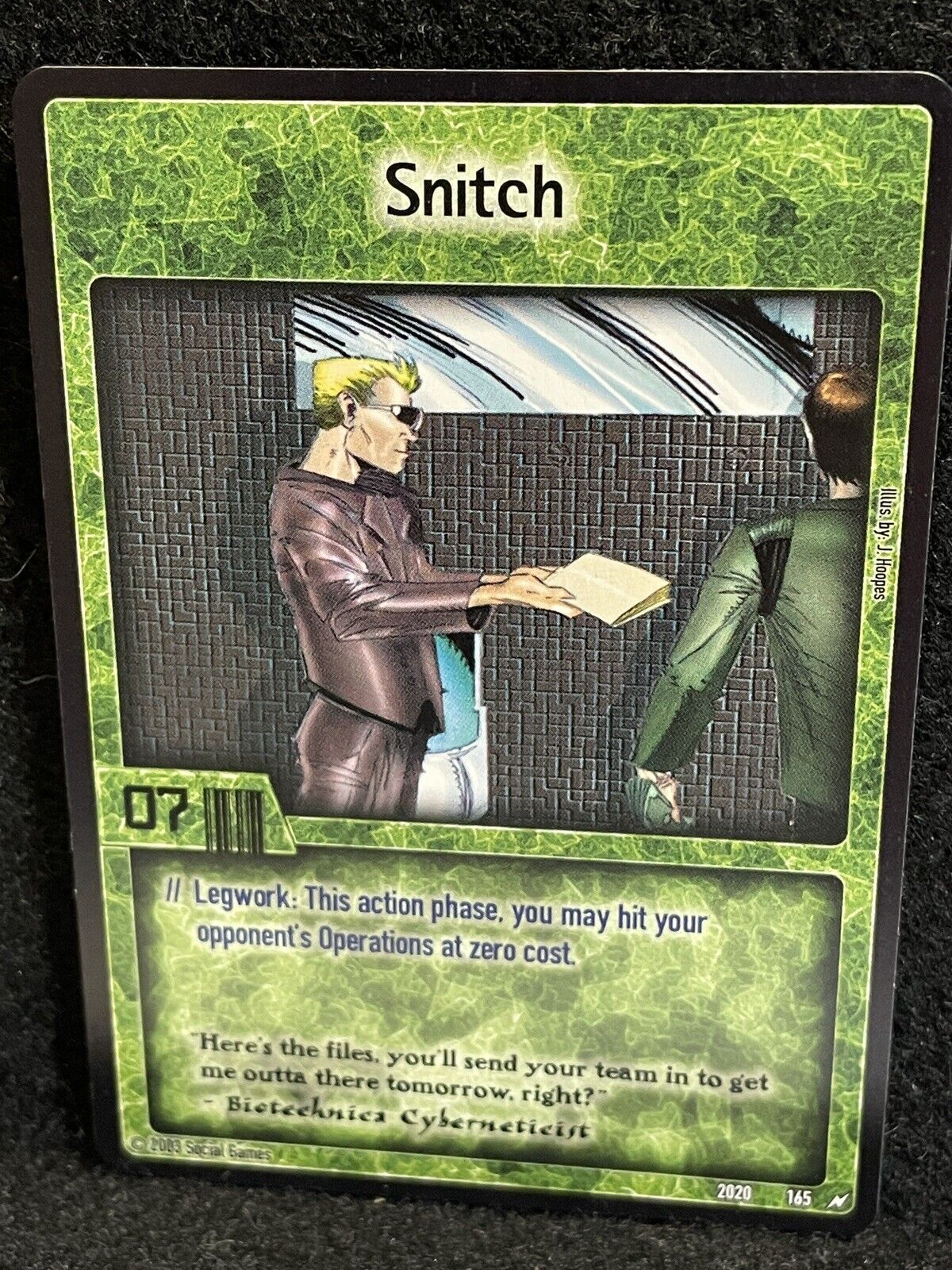 Snitch Card