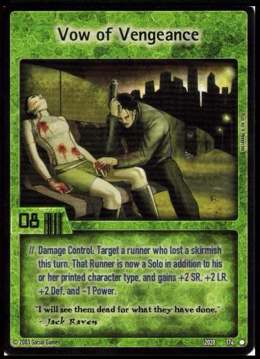 Vow of Vengeance Card