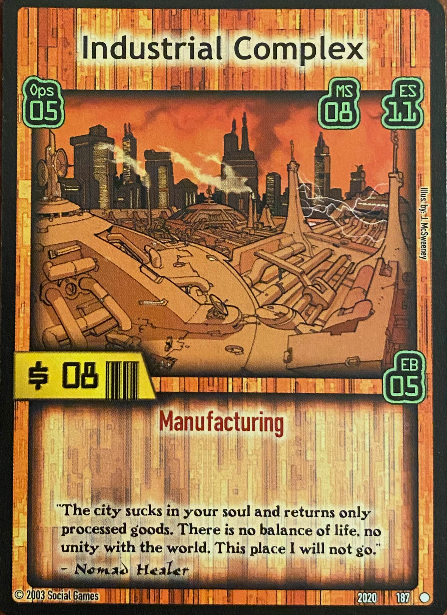 Industrial Complex Card