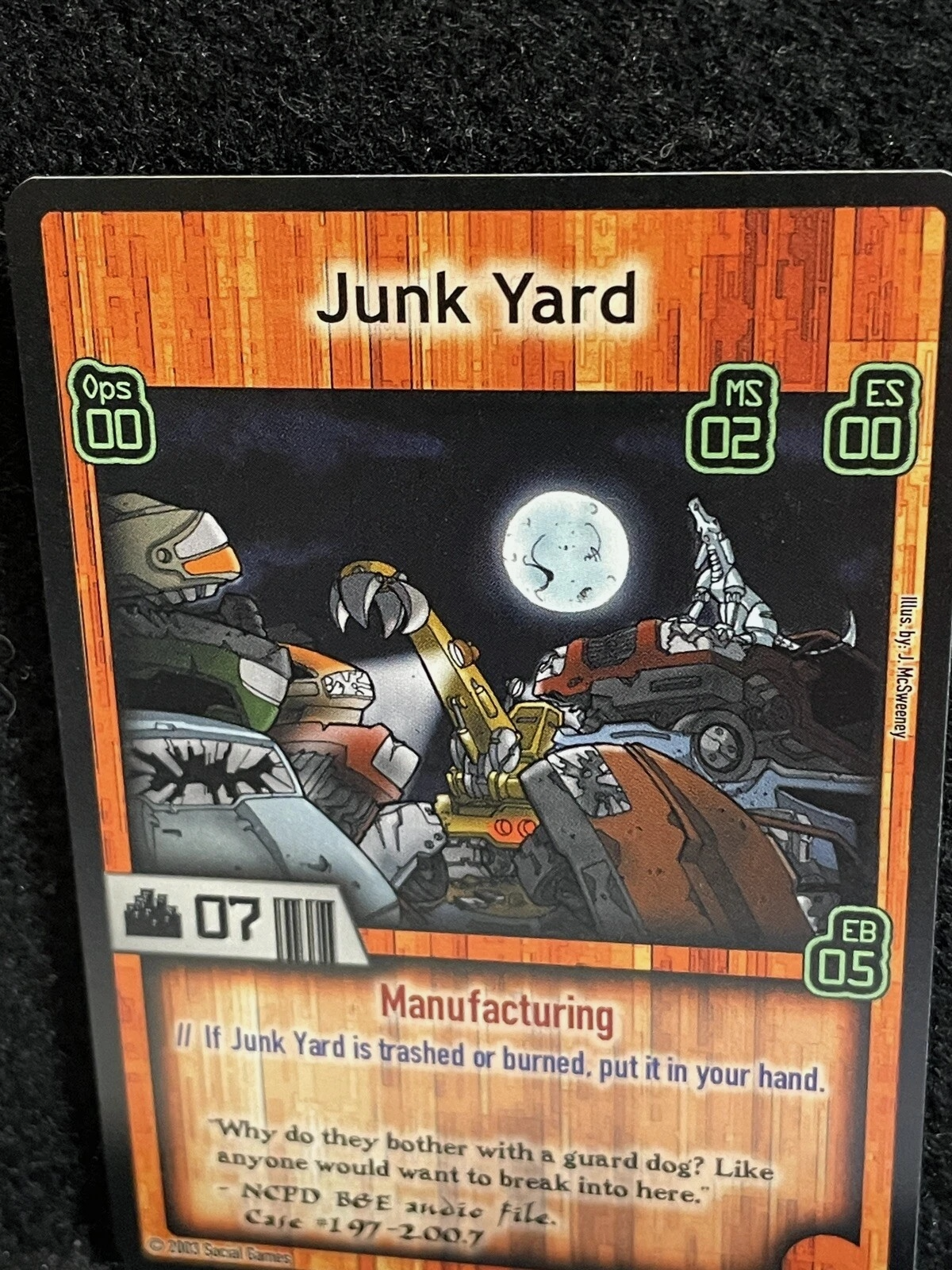 Junk Yard Card
