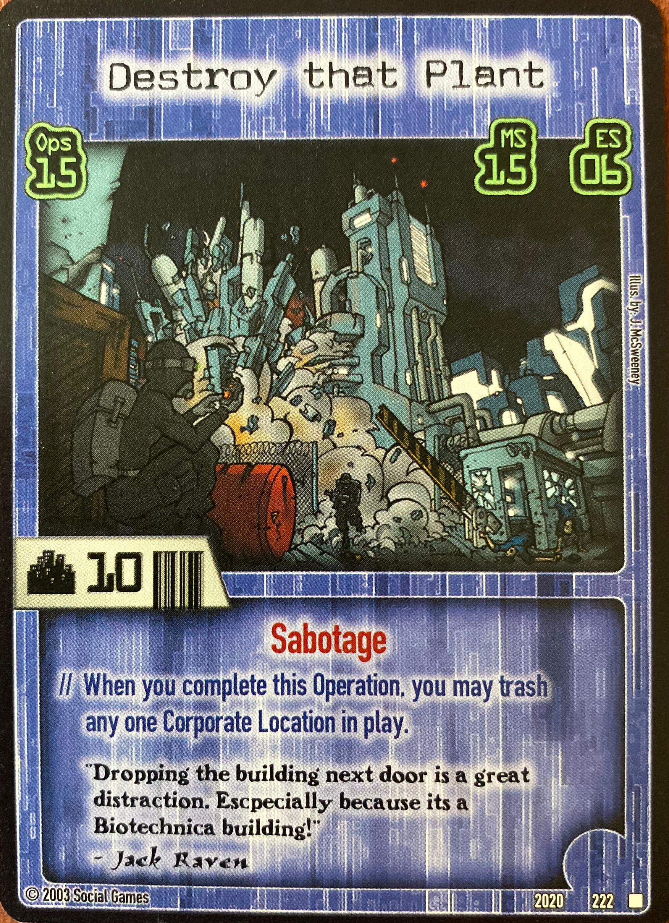 Destroy that Plant Card