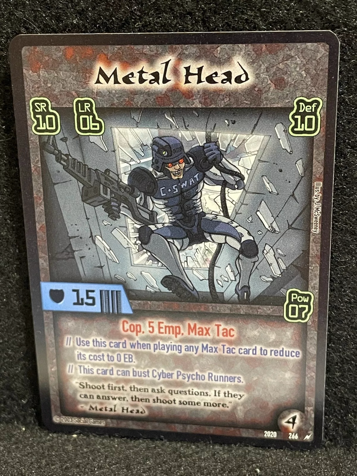 Metal Head Card