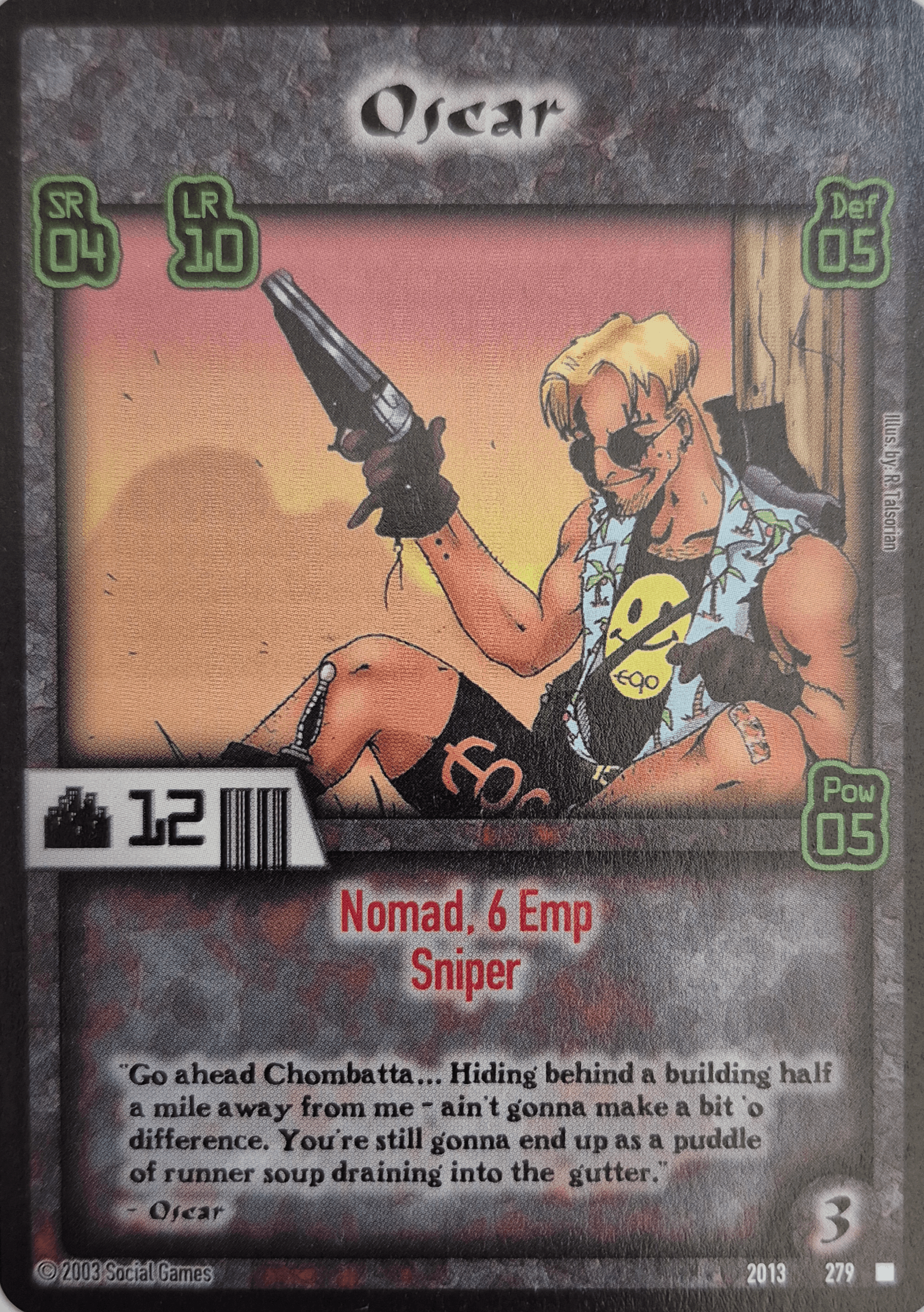 Oscar Card