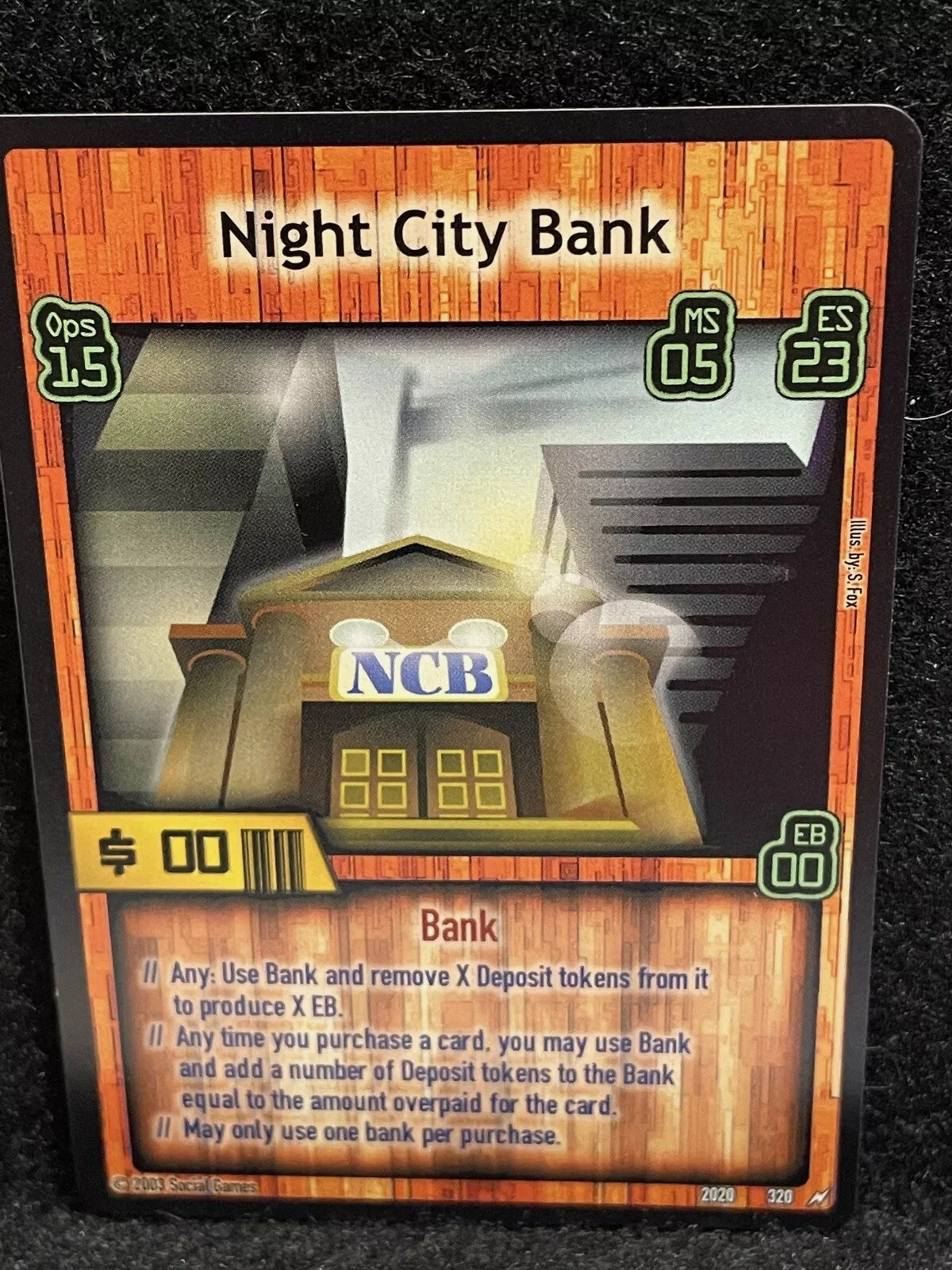 Night City Bank Card