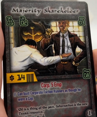Majority Shareholder card scan