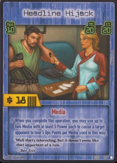 Headline Hijack Card