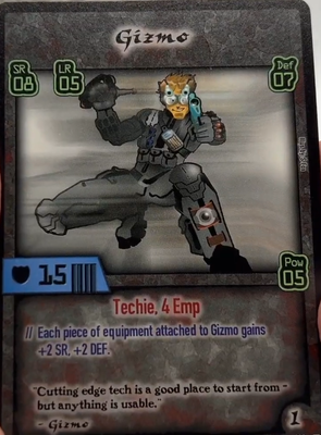 Gizmo card scan