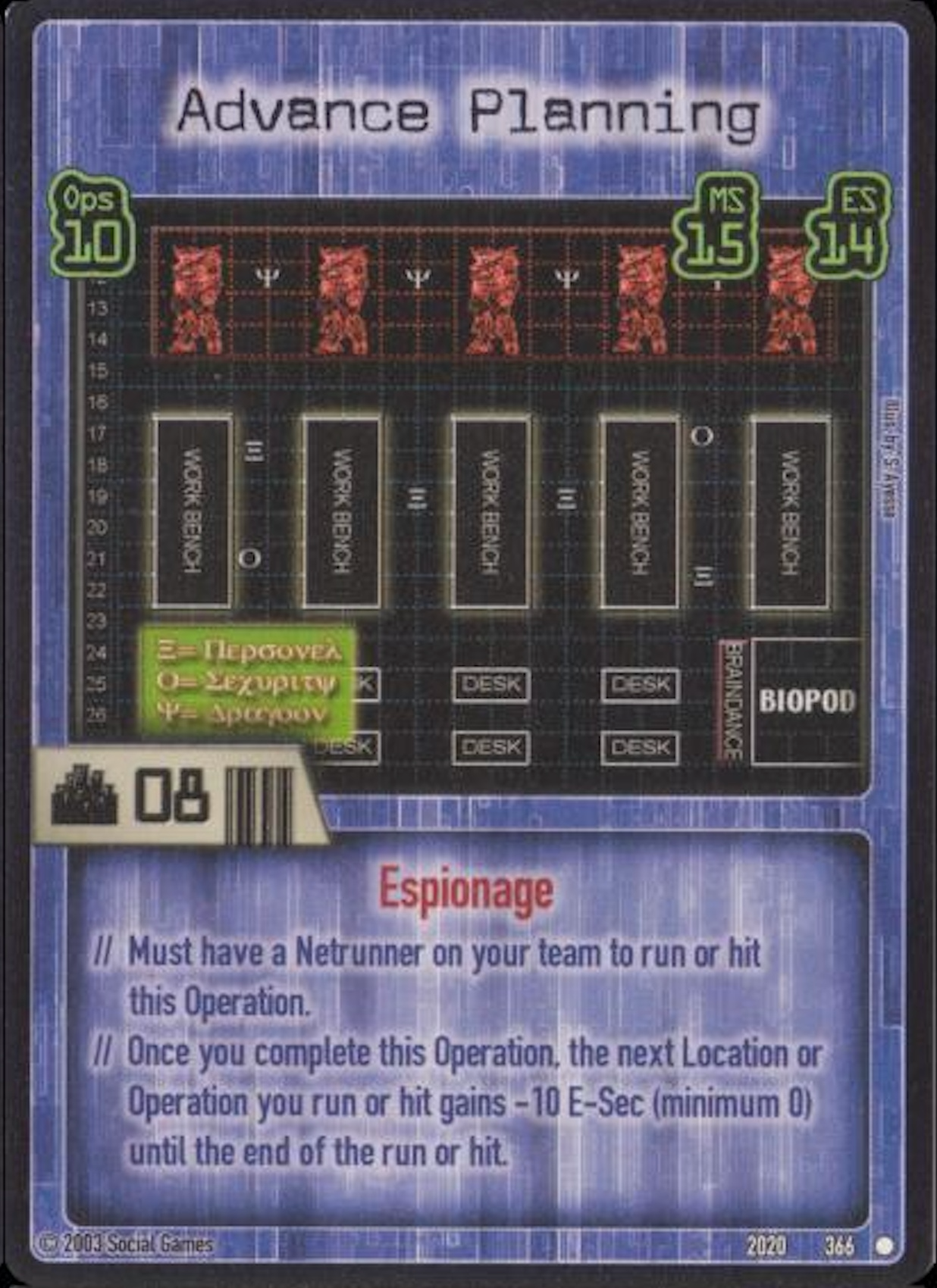 Advance Planning Card